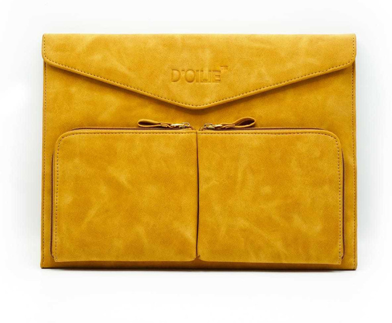 doilie Tampa Twins Laptop Bag(Tan)