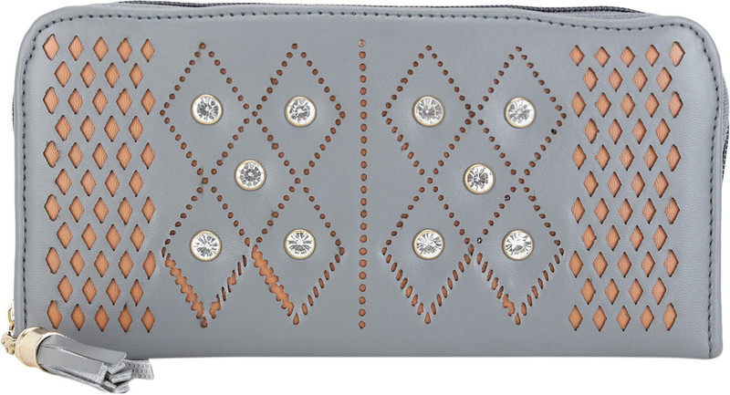 talat fashion Casual Grey  Clutch