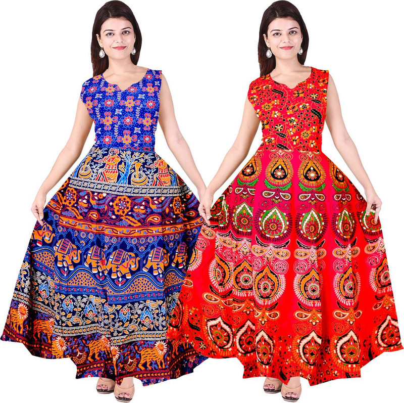 maxi multicolor dress