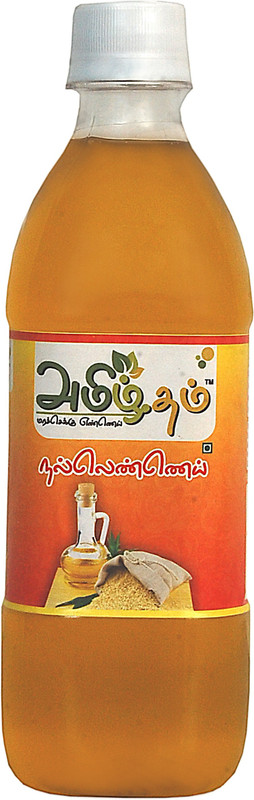 amiztam Wood Pressed Sesame Oil 500ml Sesame Oil Plastic Bottle(500 ml)