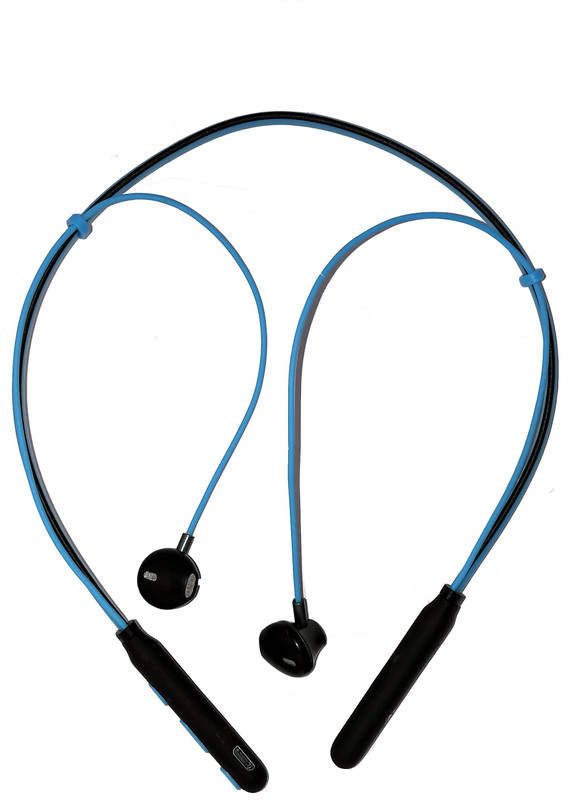 canvalls V21 bluetooth Headphone with mic Bluetooth Headset with Mic(Blue, In the Ear)