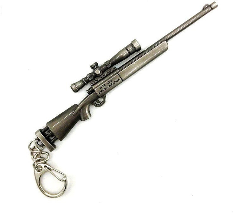 keycraze PUBG M24 SES Sniper Refile 8x zoom Locked Key Chain