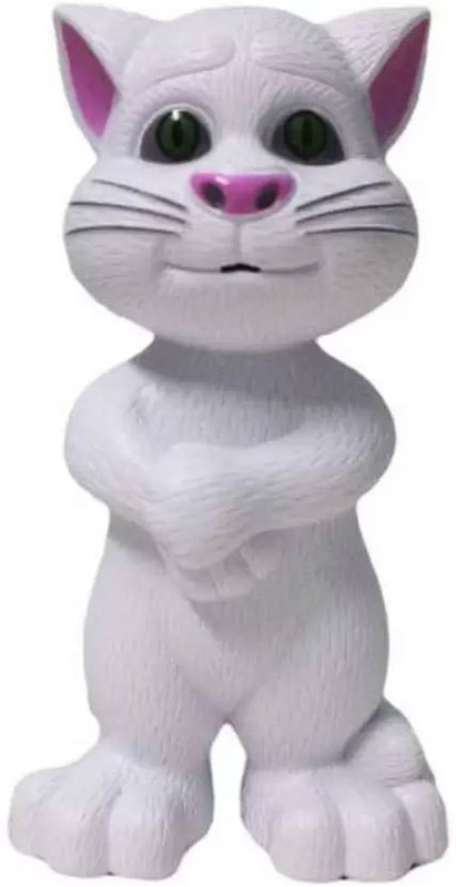 Hily Intelligent Touch Musical Recording White Talking Tom Cat