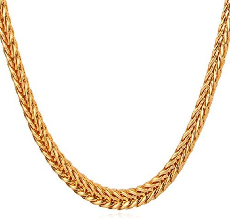Avn Jewellers Box Chain Gold-plated Plated Brass Chain