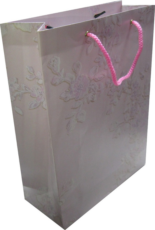ppj Printed Party Bag(Pink, Pack of 30)