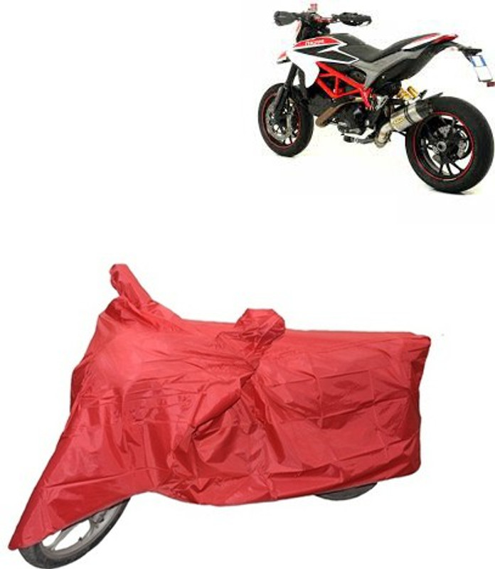 carphoenix Two Wheeler Cover for Ducati(Red)