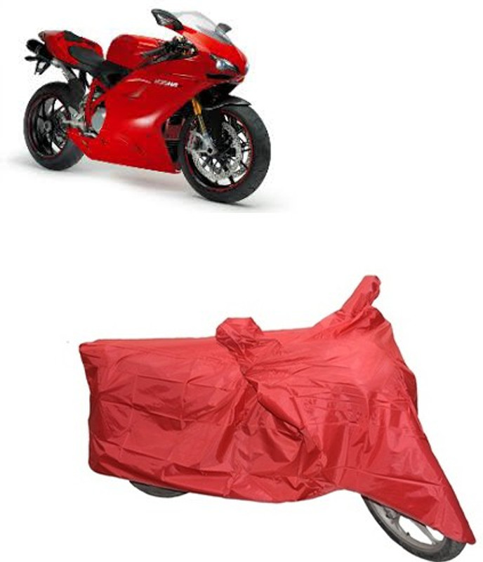 carphoenix Two Wheeler Cover for Ducati(Red)