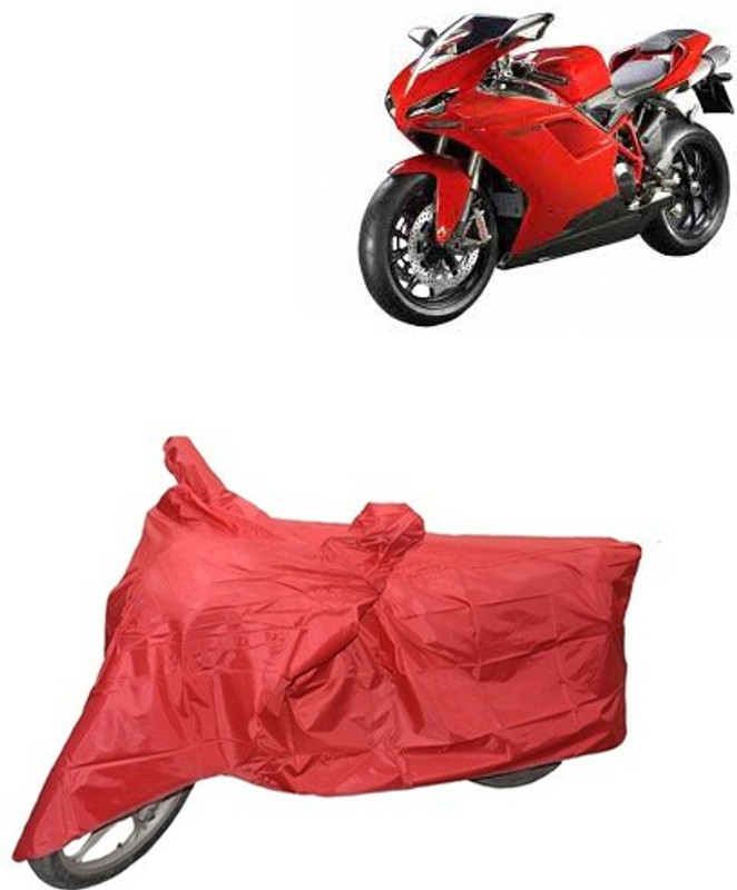 carphoenix Two Wheeler Cover for Ducati(Red)