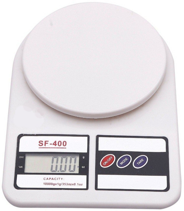 haltbuy Kitchen High quality Weighing Scale(White)