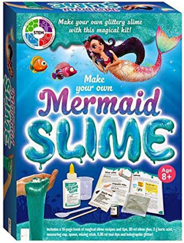 Bonkerz Mermaid Slime Make Your Own Spooky Slime Non-Toxic Toy for 6 to 10 Years