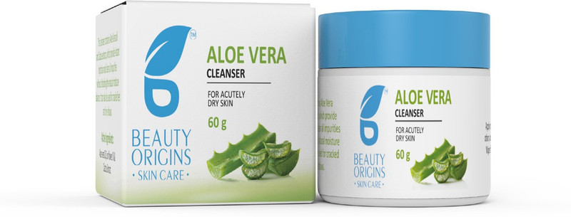 beauty origins aloe vera cleanser ( for actualy dry skin )(60gm)(60 g)