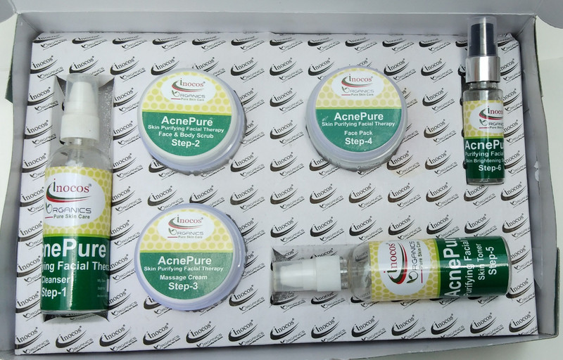inocos AcnePure Skin Purifying Facial Therapy 400 g(Set of 6)
