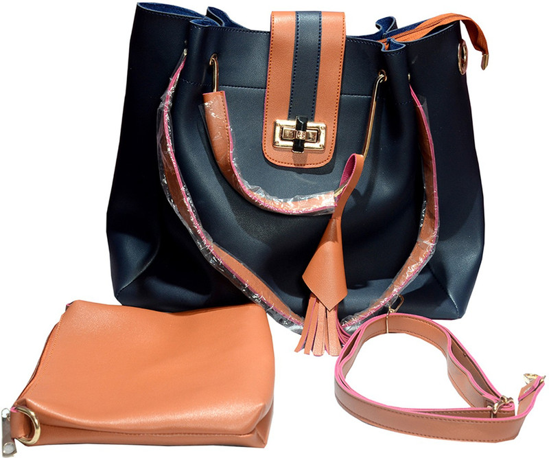 kyanworld HOMME-FEMME Blue Hand-held Bag