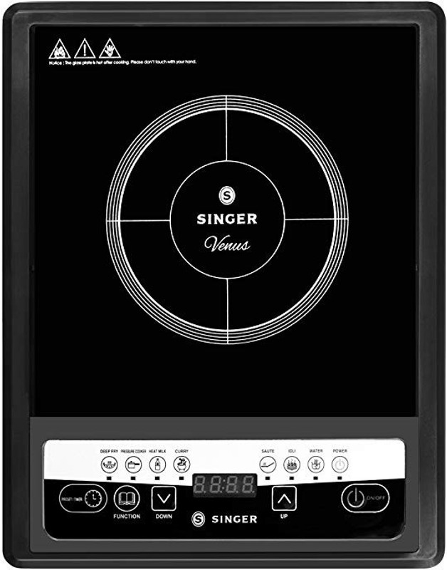 Singer venus induction Induction Cooktop(Multicolor, Touch Panel)