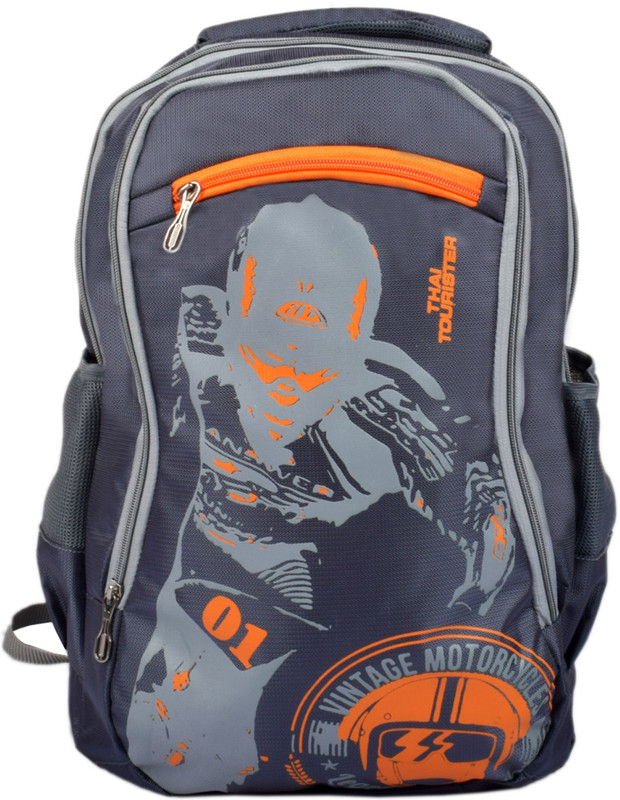 thai tourister 19 inch Laptop Backpack(Grey)