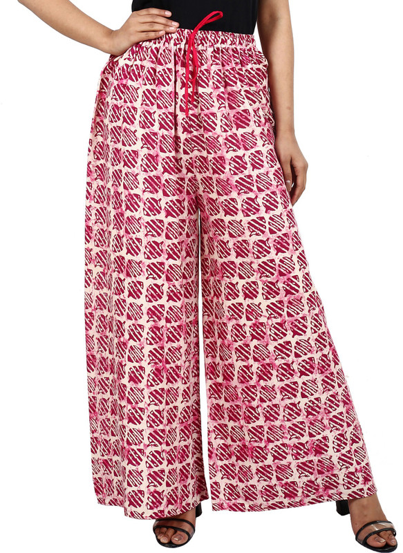 lashkarina Relaxed Women Pink Trousers