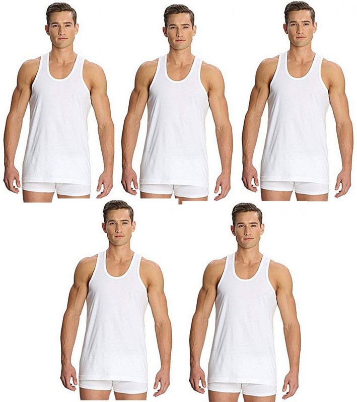 Buy AMUL MACHO Men Vest Pack of 5 Online at desertcartUAE