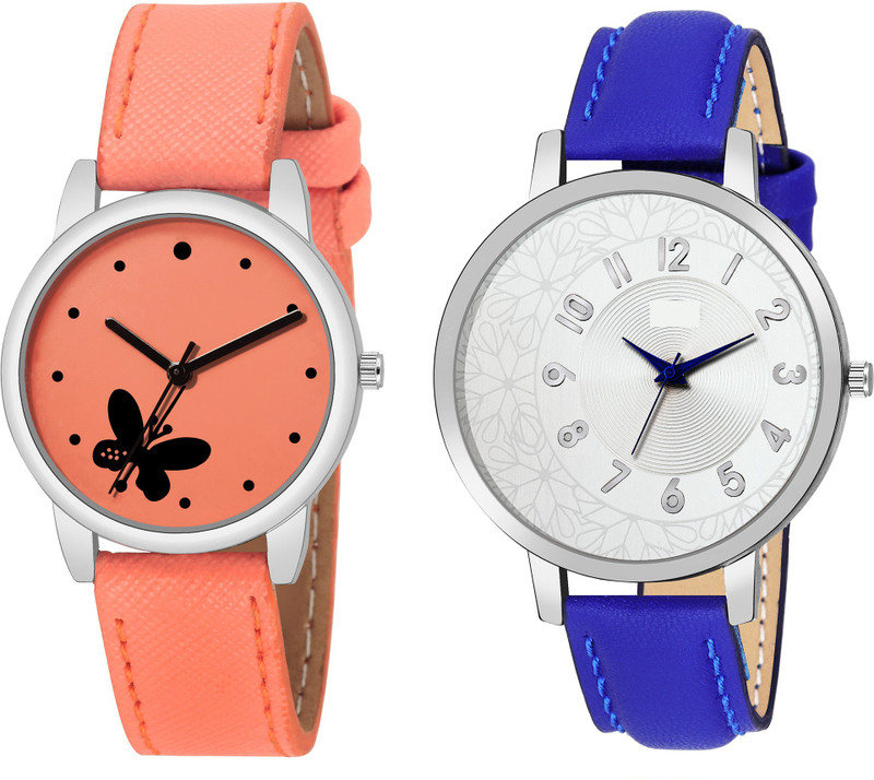 apson Combo Of Two ~90 Party~Wear Women And Girls Analog Watch  - For Women
