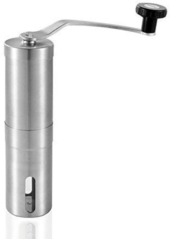 SHAFIRE Manual Stainless Steel Coffee Grinder-Have 10 Mins of Real Enforced Creative Break (Silver) Wet Grinder(Silver)
