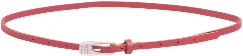 trysco Girls Party, Casual Red Genuine Leather Belt