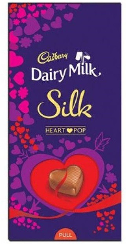 Dairy milk outlet silk heart pop