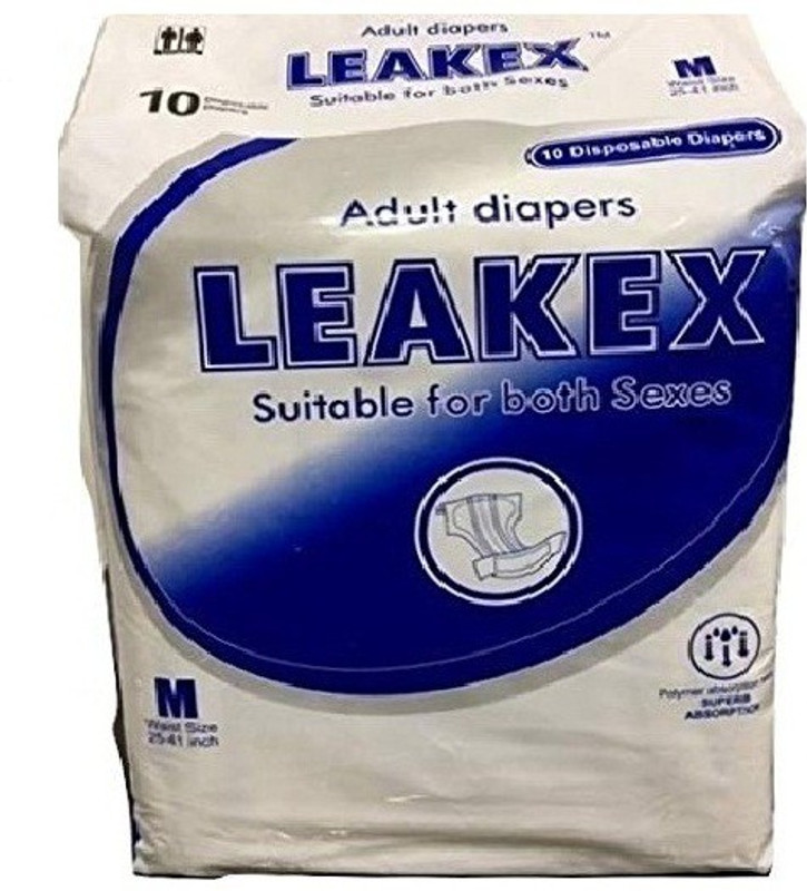leakex DIAPER Adult Diapers - M(20 Pieces)