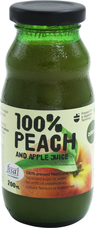 zdravo 100% Peach & Apple Juice(200 ml)