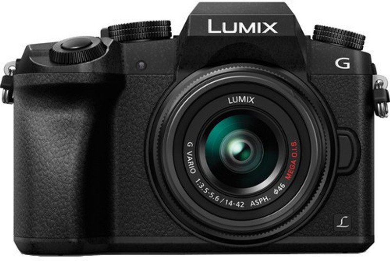 Panasonic Lumix DMC-G7 Mirrorless Camera Body with 14-42 mm Lens(Black)