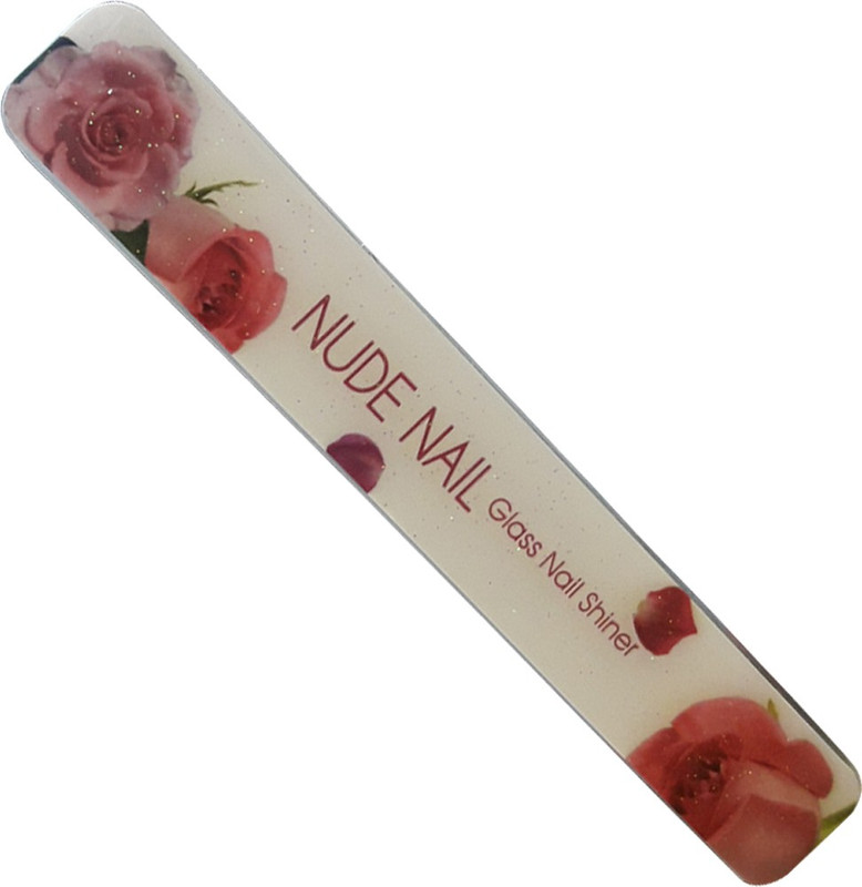 dains Glass Nail Shiner Floral Pink