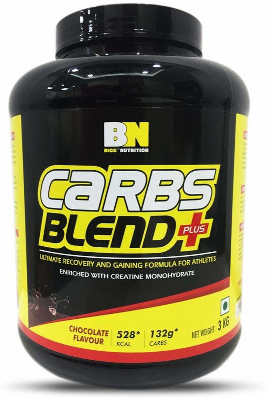 bigg nutrition Carbs Blend Plus (Chocolate, 3 Kg) Creatine(3 kg, Chocolate)