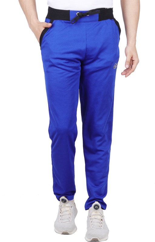 four x Solid Men & Women Blue Track Pants