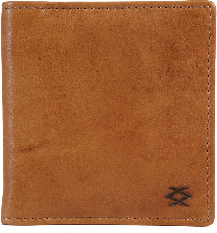 kompanero Women Casual Brown Genuine Leather Money Clip(8 Card Slots)