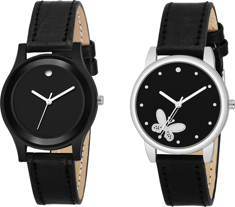apson LK~01-02 Stylish Sett For Valentine Day For Your Love Combo UU~96 For Women And Girls Analog Watch  - For Women