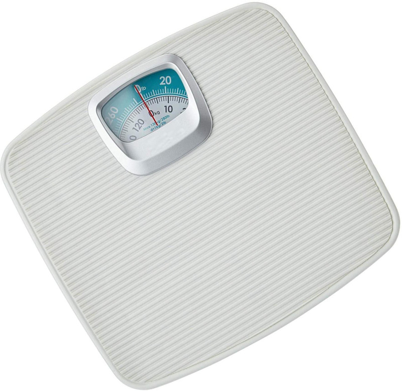 Rorian Virgo Mechanical Analog Weight Machine, Capacity 130Kg (White)9820 Weighing Scale(White)