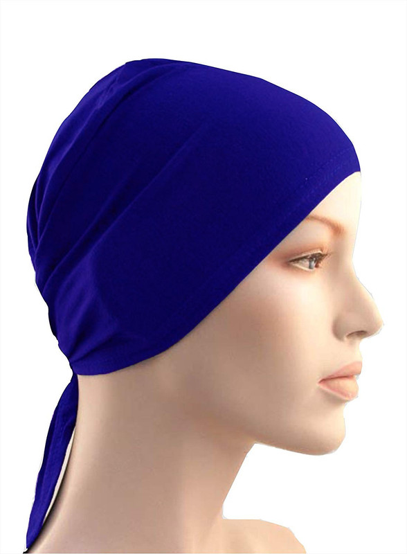 blendmix Solid Hijab TIE BACK BONNET, Women Under Scraf Stole Islamic Wear, Men Helmet Bandanna Kitchen, Pregnancy Hair Cover Chemo Cap