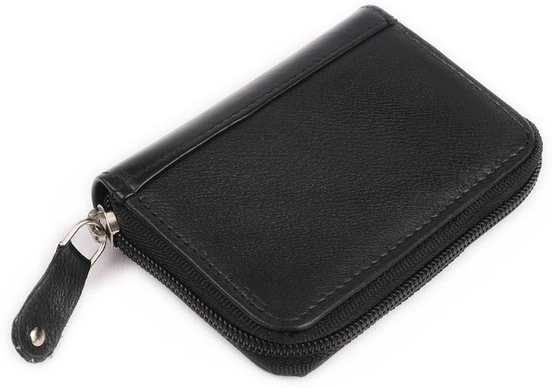 ox rodeo MEN'S 15 Card Holder(Set of 1, Black)