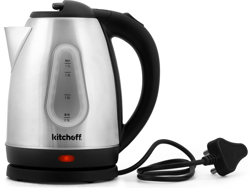 kitchoff Kitchoff-KIT8811S Electric Kettle(1.7 L, Silver)