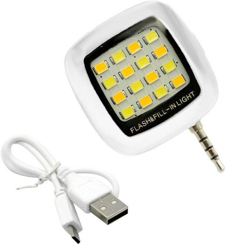Ekambotics 3.5 Selfie Flash(Adjustable Brightness Multicolor)