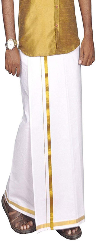 imaging solutions Solid White Lungi