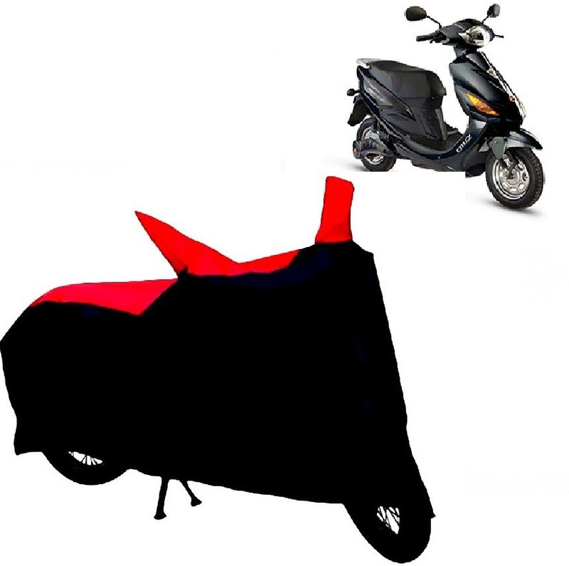 auto age Two Wheeler Cover for Electric Cruz(Multicolor)