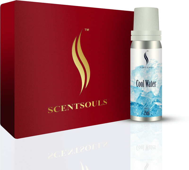 Scent Souls Coolwater Perfume Oil / Fragrance Oil (Attar) For Men Inspired By Davidoff Coolwater Perfume 25 ml (Free 3ml Empty Roll On Bottle ) Floral Attar(Citrus)