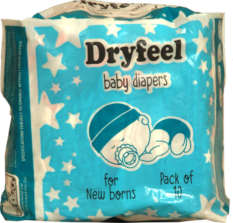 dryfeel new born baby - New Born(10 Pieces)