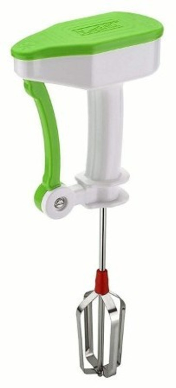 TRUE SHOP Power Free Hand Blender for Egg & Cream Beater, Milkshake, Lassi, Butter Milk Mixer Beater 0 W Hand Blender(Green)