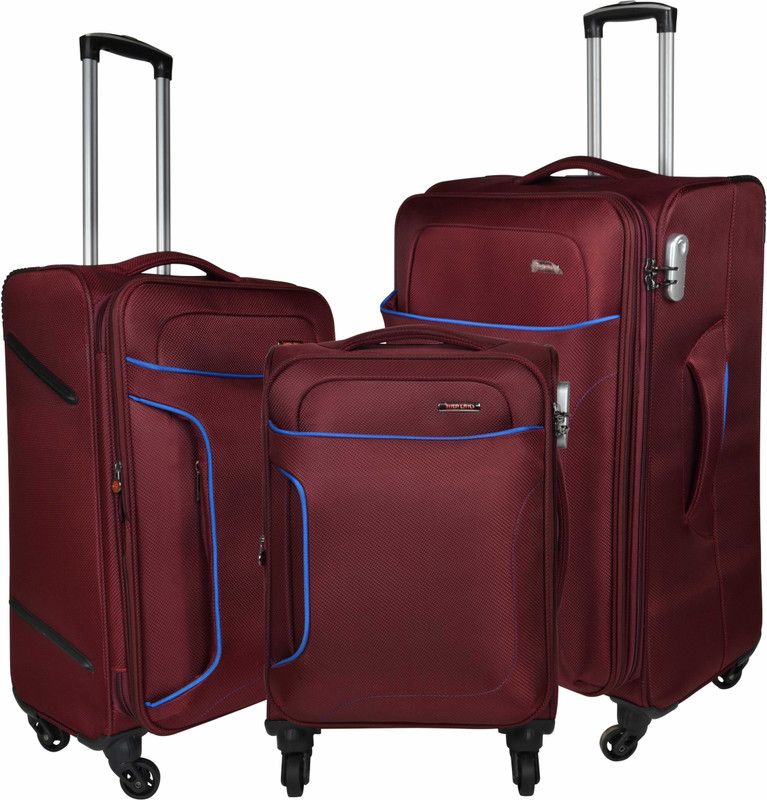Murano Suitcase Combo(Maroon)