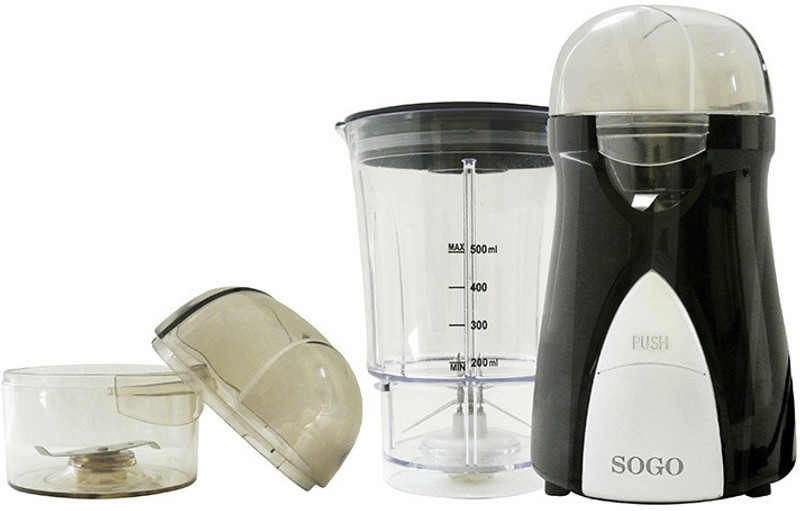 Sogo Multifunction SS-5235 Wet & Dry 200 Mixer Grinder(Multicolor, 3 Jars)