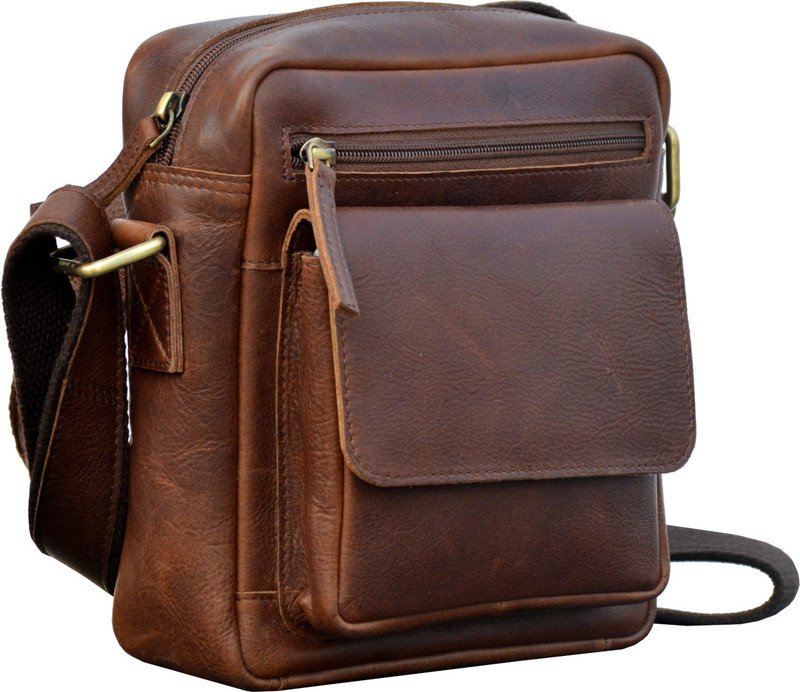 Annodyne Brown Sling Bag