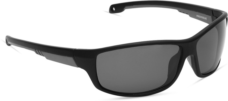 provogue sport Wrap-around Sunglasses(Grey)