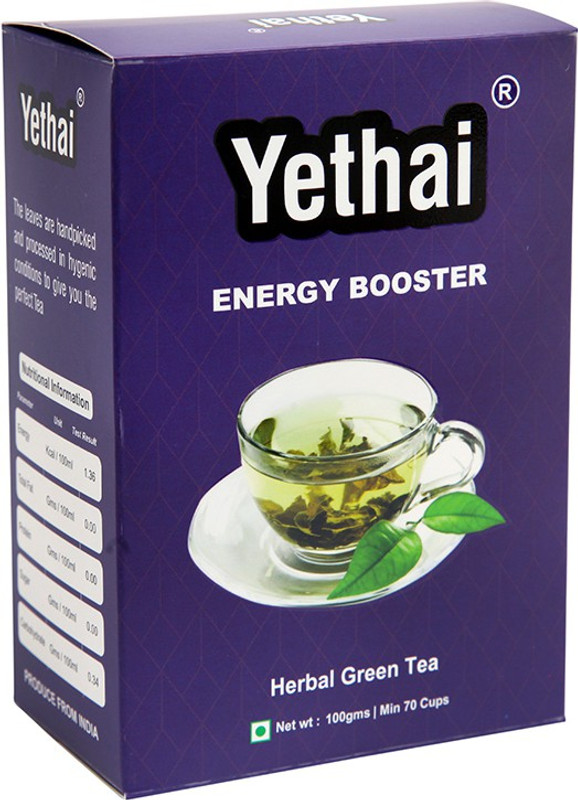 yethai Energy Booster Lemon Grass, Mint Herbal Tea Pouch(100 g)