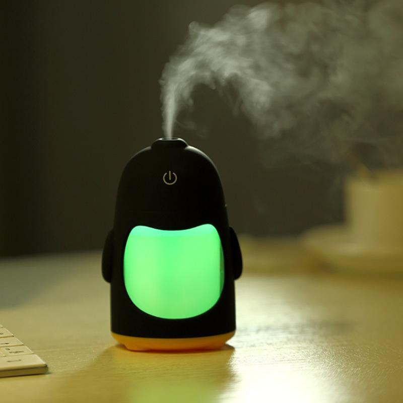 Romino Penguin Shaped Mini Air Freshener Humidifier with LED Night Light for Car Home and Office Portable Room Air Purifier(Multicolor) Romino Penguin Shaped Mini Air Freshener Humidifier with LED Night Light for Car Home and Office Portable Room Air Purifier(Multicolor)