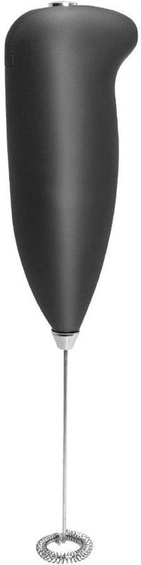 PENADIA Wonderful Mini Handheld Stainless Steel Drink Coffee Milk Electric Mixer Stirrer Egg Beater 3 W Hand Blender(Black)